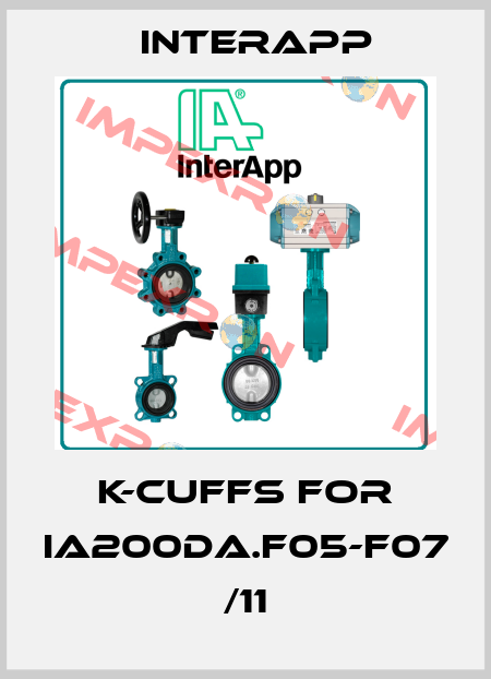 K-cuffs for IA200DA.F05-F07 /11 InterApp