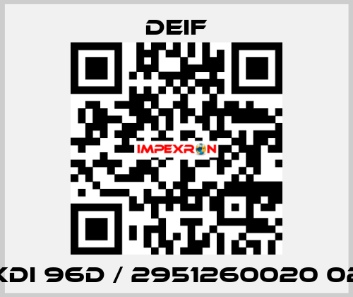 XDi 96D / 2951260020 02 Deif