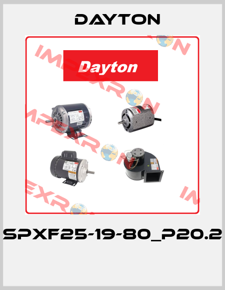 SPXF25-19-80_P20.2  DAYTON