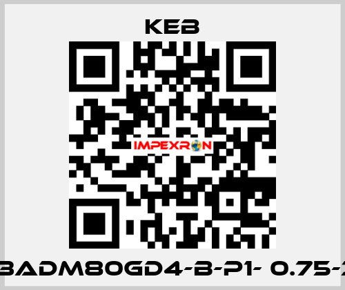 G03ADM80GD4-B-P1- 0.75-361 LAIPPLE KEB