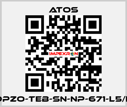 DPZO-TEB-SN-NP-671-L5/E Atos