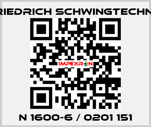 N 1600-6 / 0201 151 Friedrich Schwingtechnik