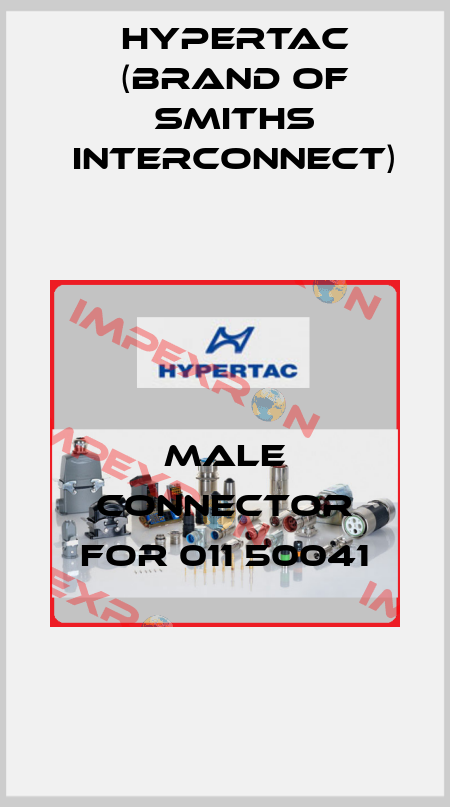 Male connector for 011 50041 Hypertac (brand of Smiths Interconnect)