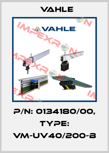 P/n: 0134180/00, Type: VM-UV40/200-B Vahle