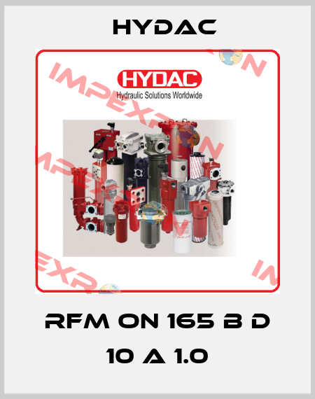 RFM ON 165 B D 10 A 1.0 Hydac