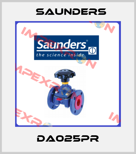 DA025PR Saunders