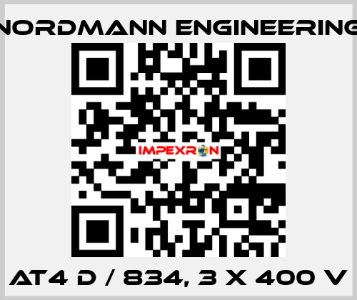AT4 D / 834, 3 x 400 V NORDMANN ENGINEERING