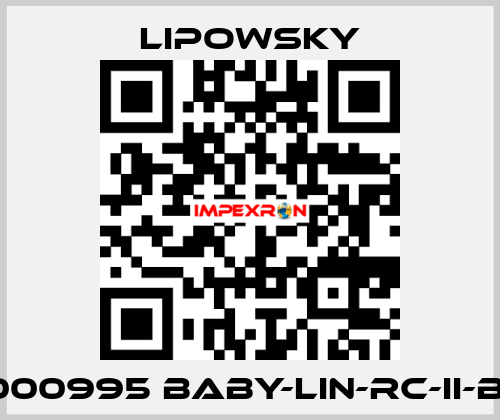 8000995 Baby-LIN-RC-II-B01 Lipowsky