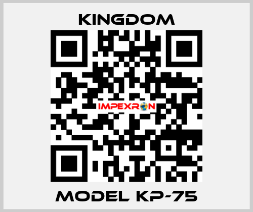 Model KP-75 Kingdom