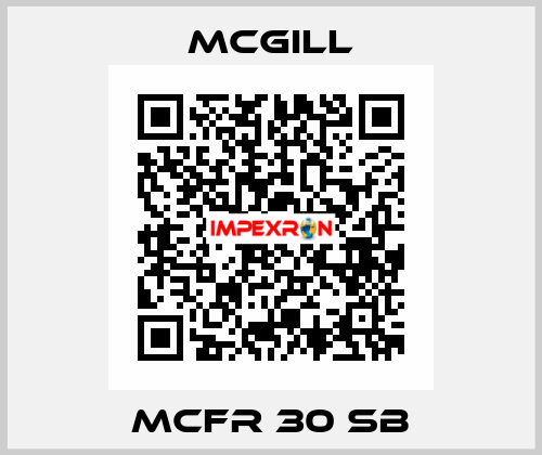 MCFR 30 SB McGill