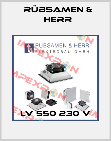 LV 550 230 V Rübsamen & Herr