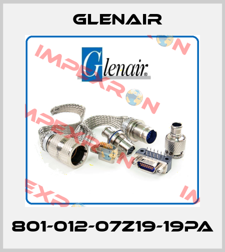 801-012-07Z19-19PA Glenair