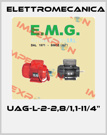 UAG-L-2-2,8/1,1-I1/4"  Elettromecanica
