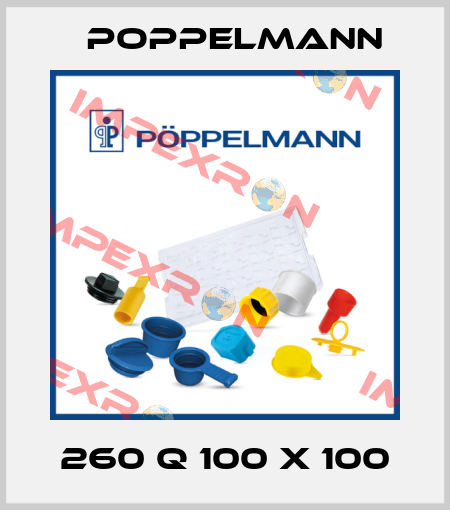 260 Q 100 X 100 Poppelmann