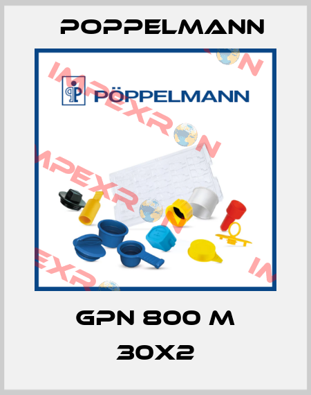 GPN 800 M 30x2 Poppelmann