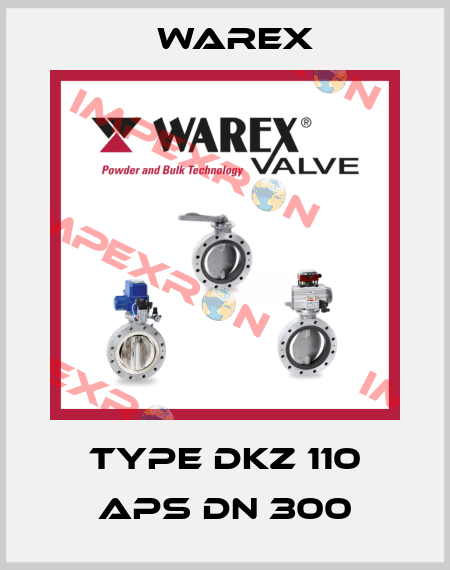 Type DKZ 110 APS DN 300 Warex