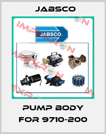 PUMP BODY for 9710-200 Jabsco