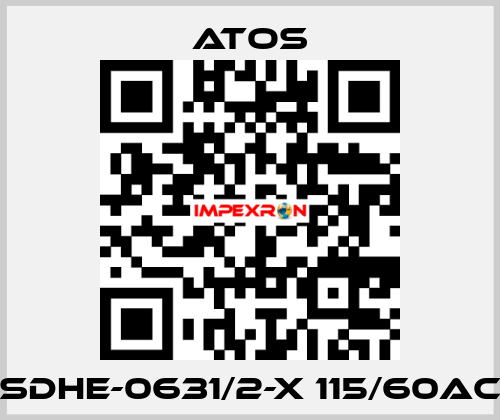 SDHE-0631/2-X 115/60AC Atos