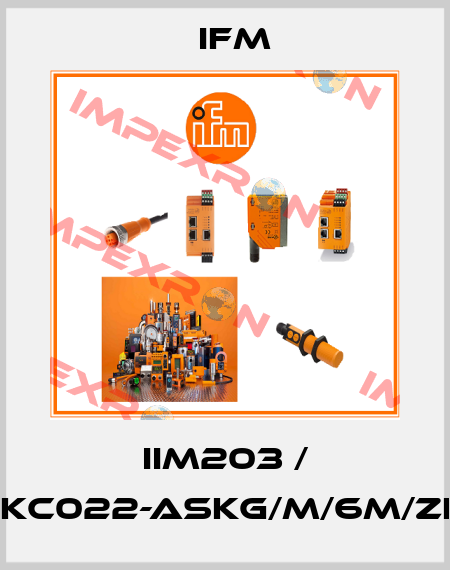 IIM203 / IIKC022-ASKG/M/6M/ZH Ifm