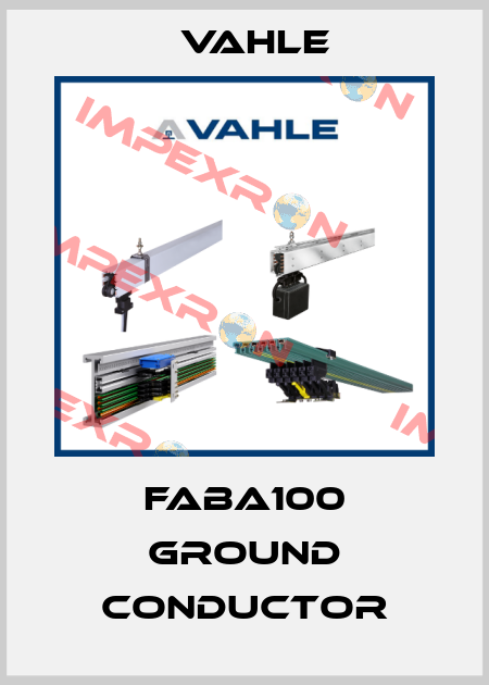 FABA100 GROUND CONDUCTOR Vahle