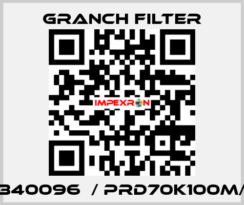 N340096  / PRD70K100M/S GRANCH FILTER