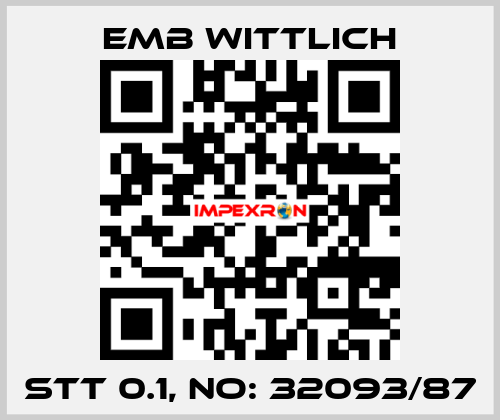 STT 0.1, NO: 32093/87 EMB Wittlich