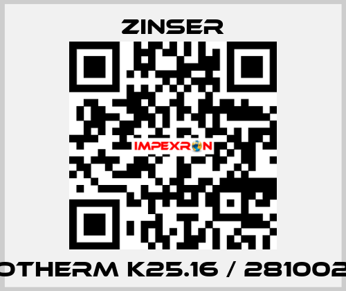 JUMBOTHERM K25.16 / 2810025-037 Zinser
