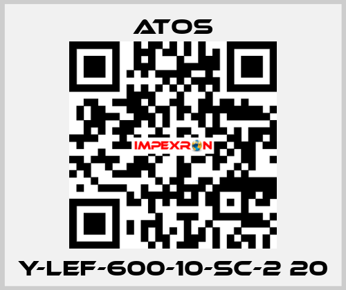 Y-LEF-600-10-SC-2 20 Atos