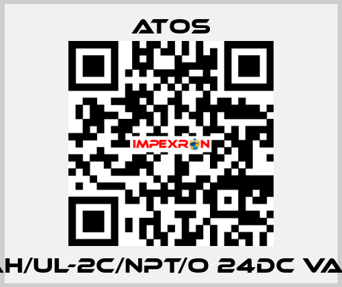 DLAH/UL-2C/NPT/O 24DC Valve Atos
