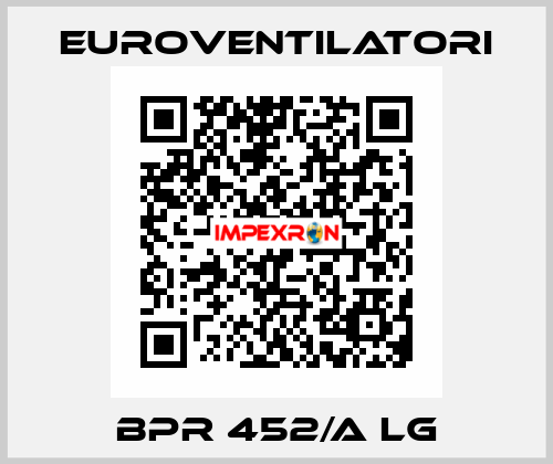 BPR 452/A LG Euroventilatori