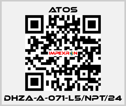 DHZA-A-071-L5/NPT/24 Atos