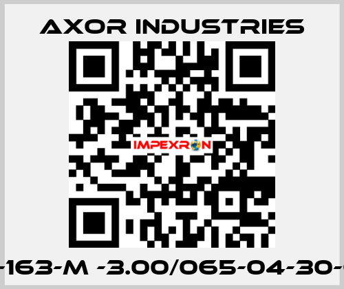 SAX-163-M -3.00/065-04-30-C-00 Axor Industries