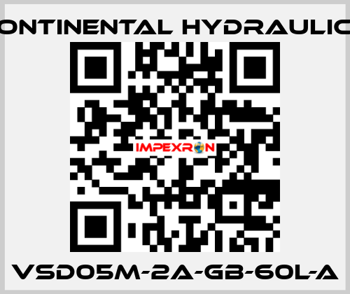 VSD05M-2A-GB-60L-A Continental Hydraulics