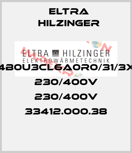 TU4B0U3CL6A0R0/31/3X3R 230/400V 230/400V 33412.000.38 ELTRA HILZINGER
