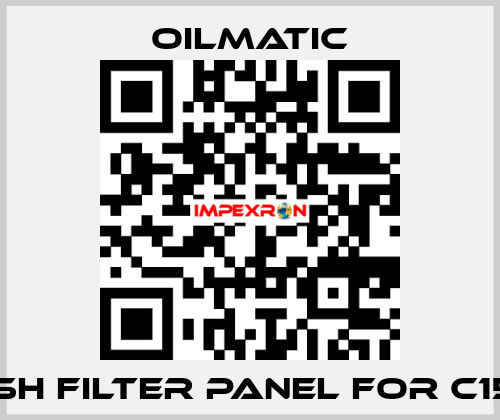 mesh filter panel for C1500 OILMATIC