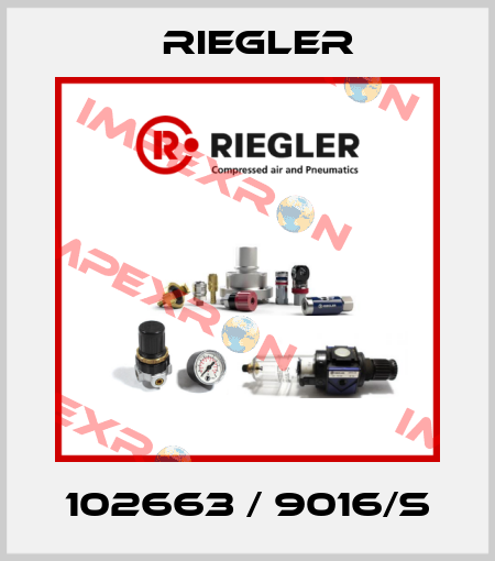 102663 / 9016/S Riegler