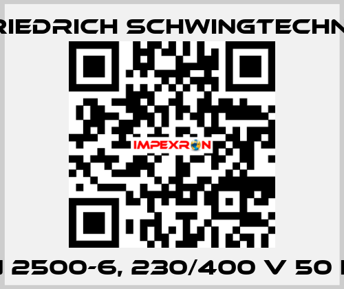 HN 2500-6, 230/400 V 50 HZ Friedrich Schwingtechnik
