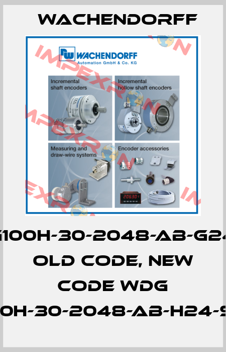 WDG100H-30-2048-AB-G24-S3 old code, new code WDG 100H-30-2048-AB-H24-S3 Wachendorff