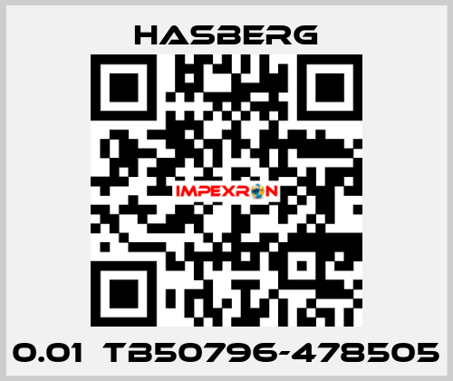 0.01	TB50796-478505 Hasberg