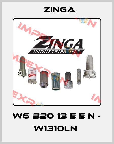 W6 B20 13 E E N - W1310LN  Zinga