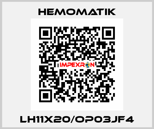 LH11X20/OP03JF4 Hemomatik