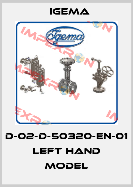 D-02-D-50320-EN-01 left hand model Igema
