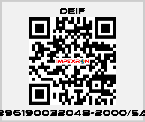 296190032048-2000/5A Deif