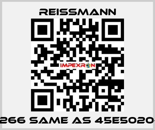 474266 same as 45E5020-G1H Reissmann