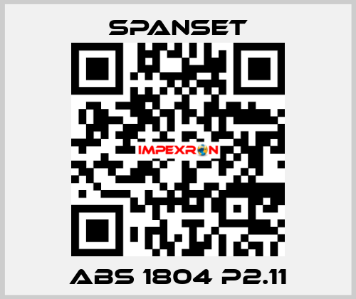 ABS 1804 P2.11 SpanSet