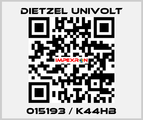 015193 / K44HB Dietzel Univolt