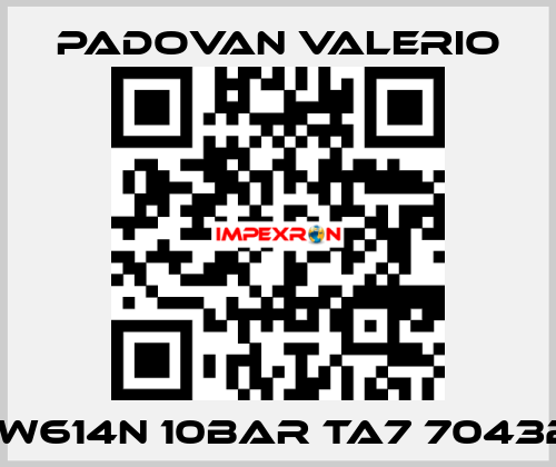 CW614N 10BAR TA7 704321 PADOVAN VALERIO