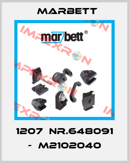 1207  Nr.648091 -  M2102040 Marbett