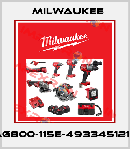 AG800-115E-4933451210 Milwaukee