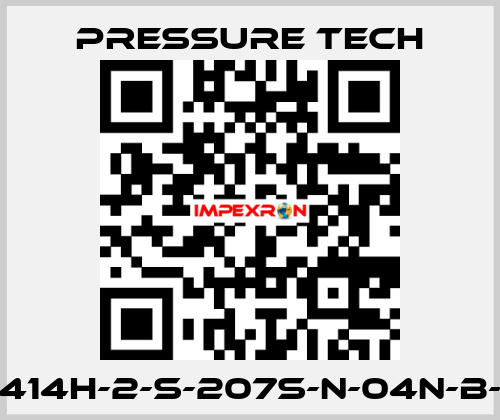 MF414H-2-S-207S-N-04N-B-SV Pressure Tech